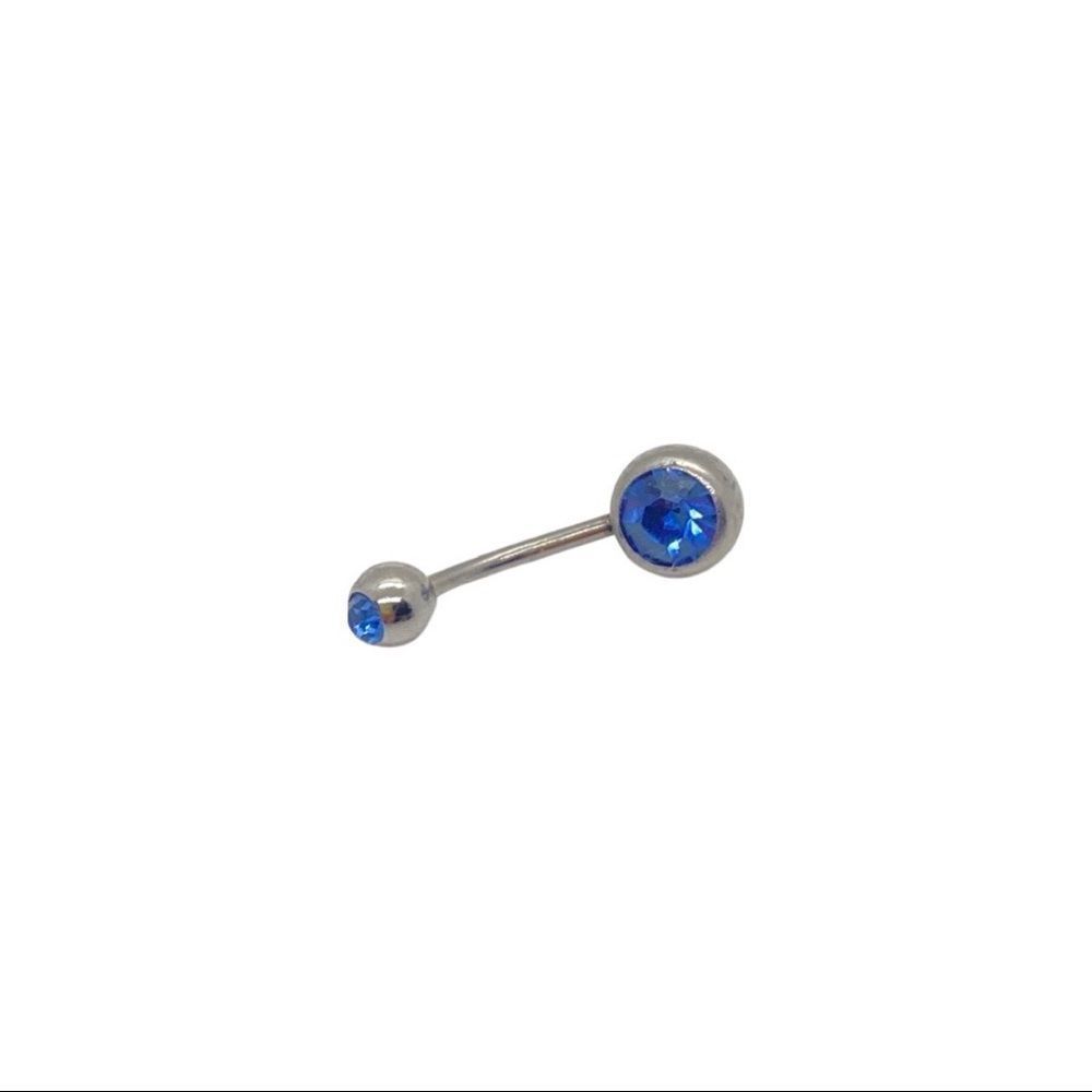 Belly Ring faded blue